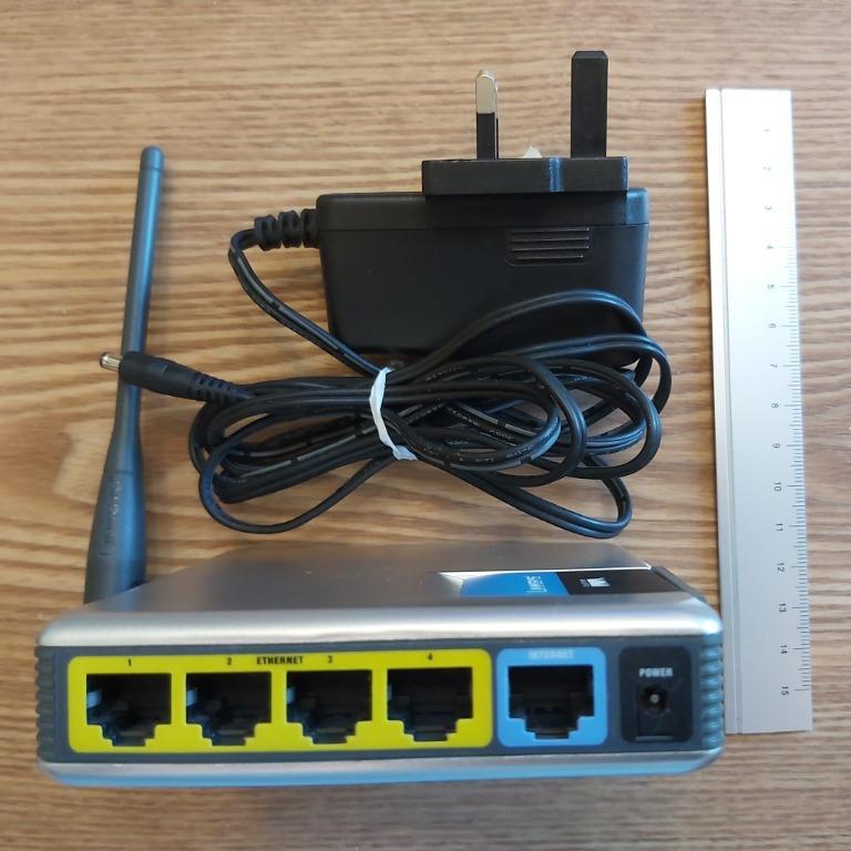 Cisco Linksys Wireless Compact Wireless-G Broadband Router, 電腦＆科技, 電腦周邊 ...