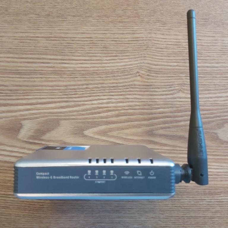 Cisco Linksys Wireless Compact Wireless-G Broadband Router, 電腦＆科技, 電腦周邊 ...