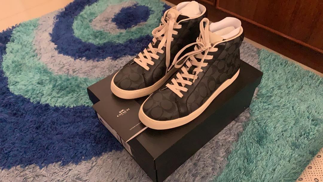 Coach Clip High Top Sneakers , Men's Fashion, Footwear, Sneakers on  Carousell