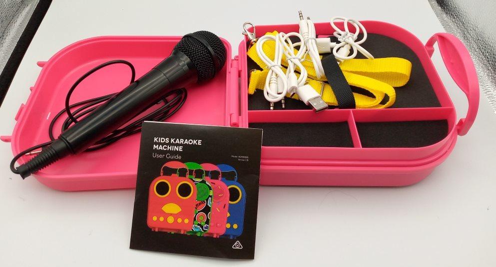 COCOON Kids Music Karaoke Portable Singing Machine with Wired