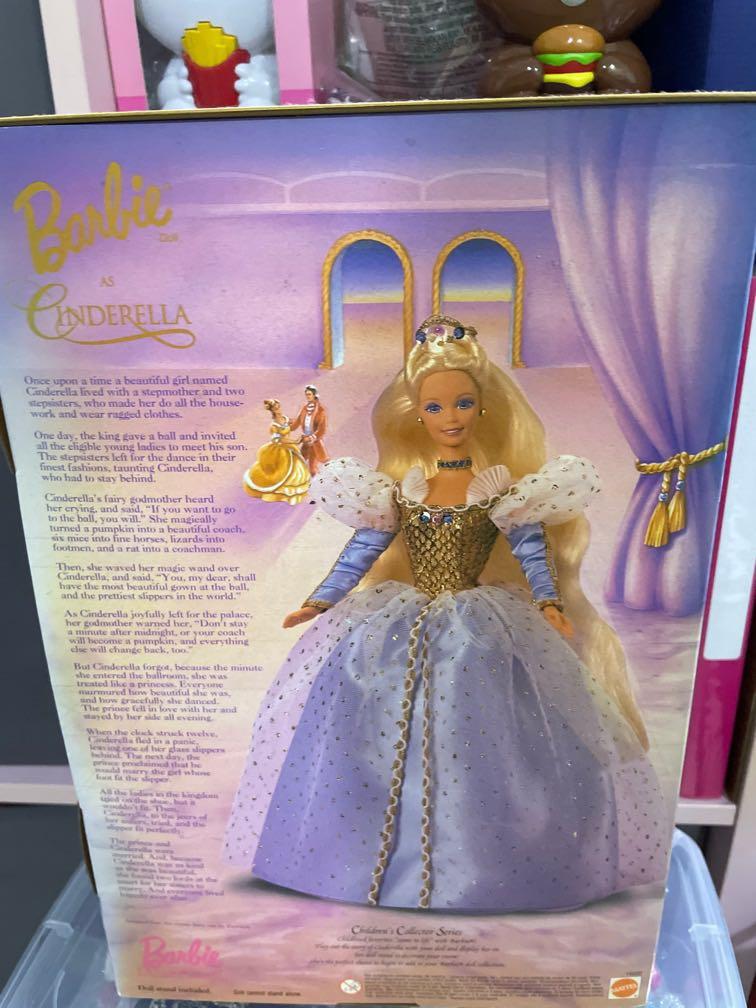 Collector Barbie as cinderella, Hobbies & Toys, Toys & Games on Carousell