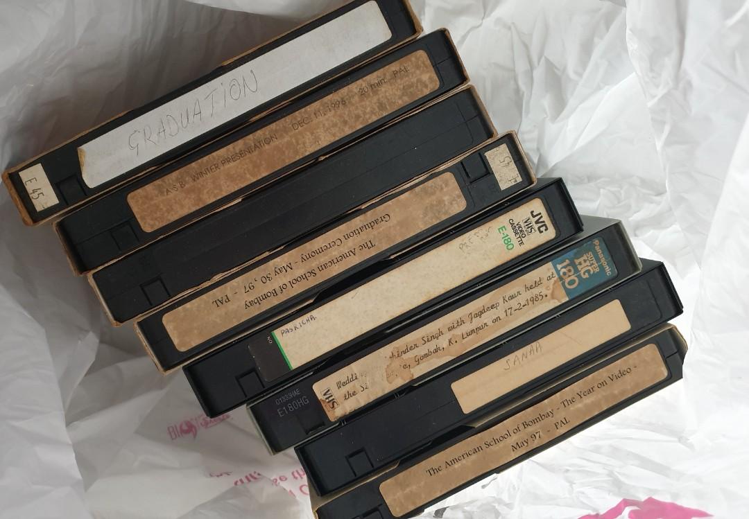 VIDEO Tapes !! Convert your VHS,VHSC and Mini DV tapes to mp4 format