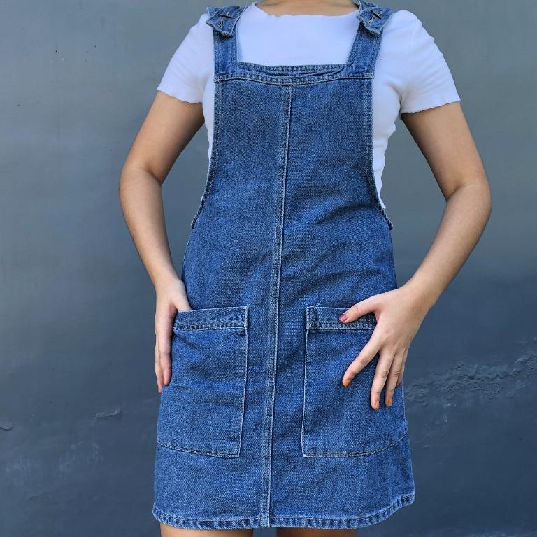 Jean overall new arrivals skirt jumper dress