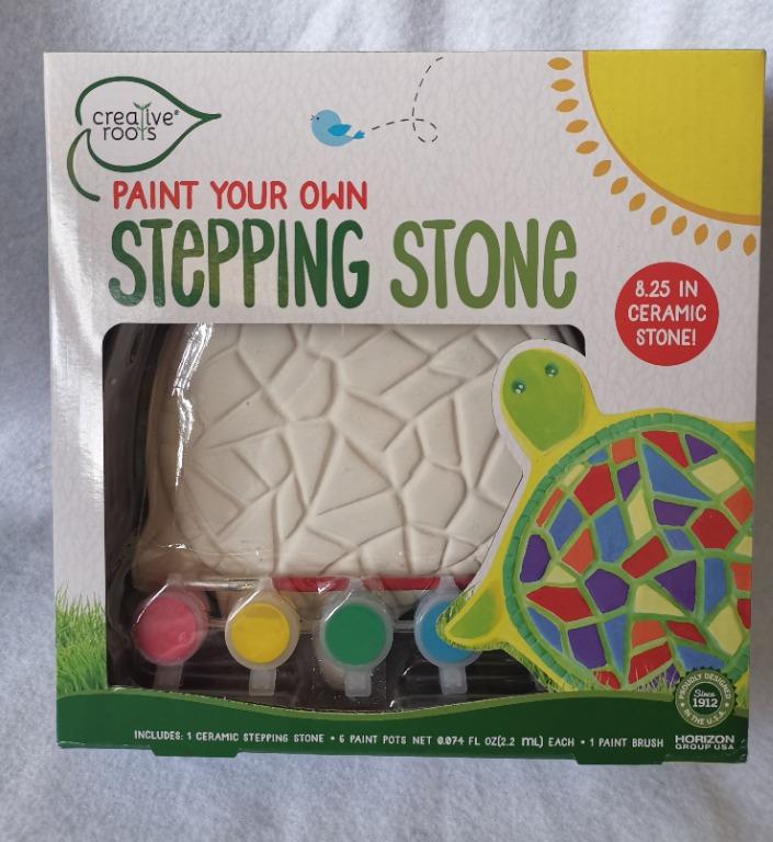 Creative Roots Paint Your Own Stepping Stone (Turtle), Hobbies & Toys