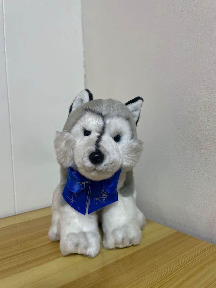 Blue magic siberian husky stuffed best sale toy