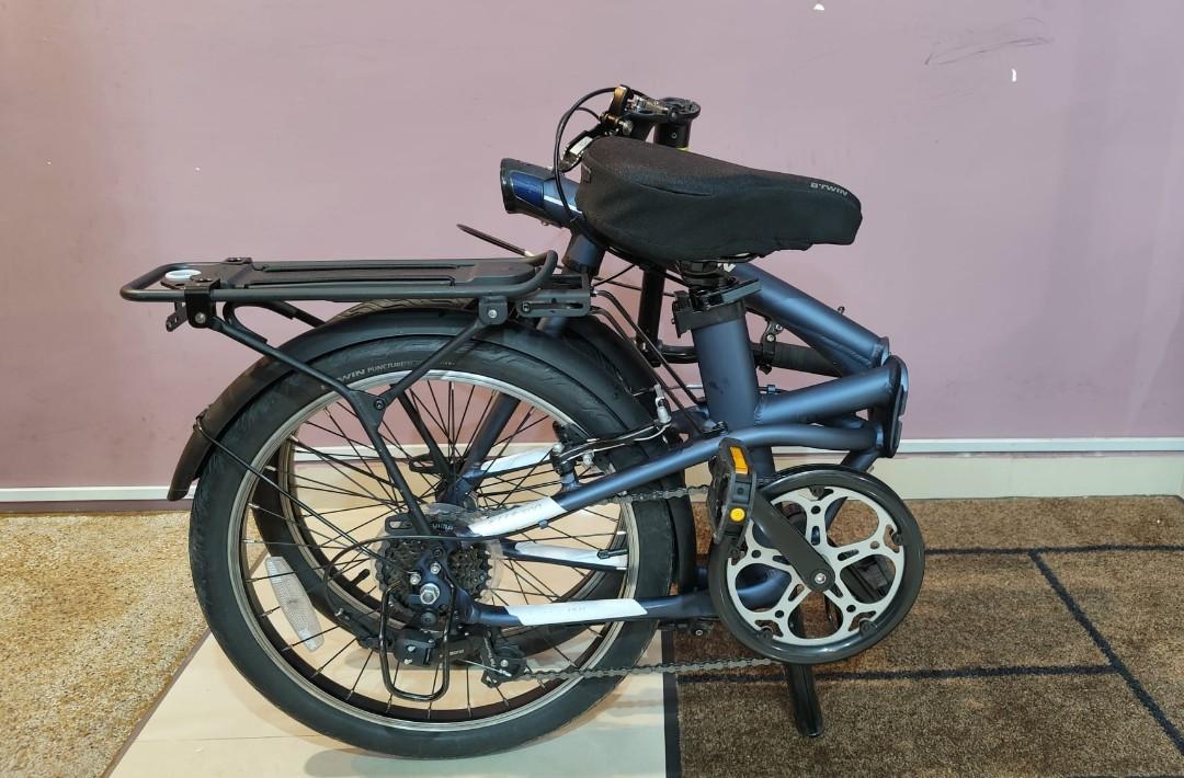 Decathlon tilt 500 20in 7 speed folding bicycle Sports Equipment Bicycles Parts Bicycles on Carousell