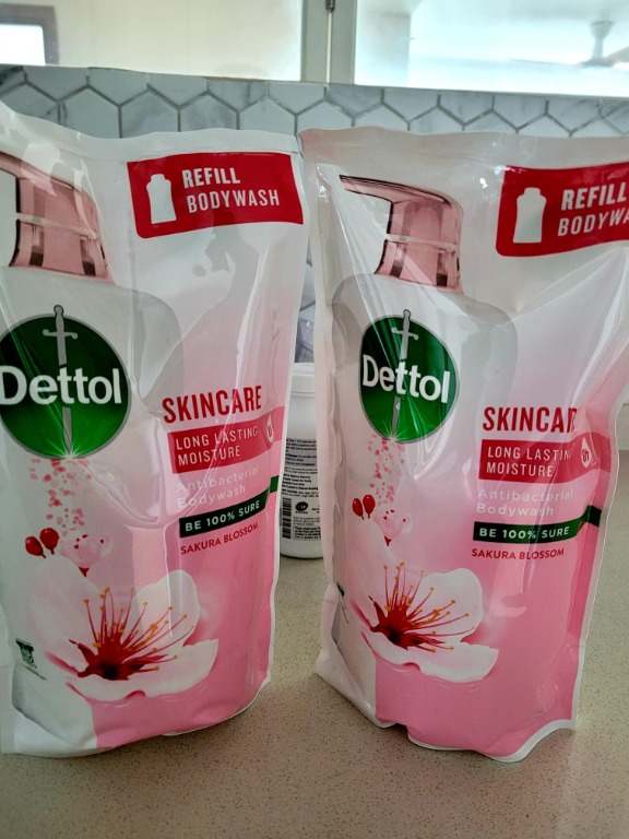 Dettol Skincare Body Wash Refill 900g Sakura Blossom, Beauty