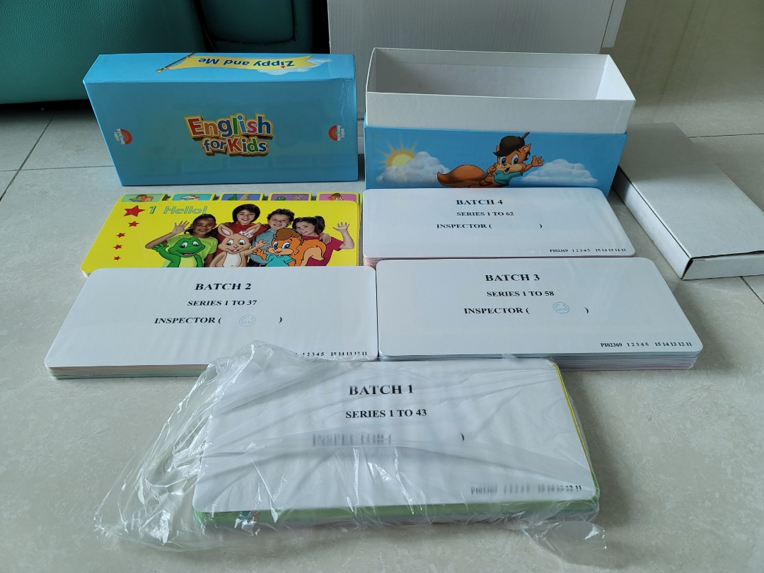 DWE 數碼版Zippy and Me Talkalong Cards, 兒童＆孕婦用品, 嬰兒