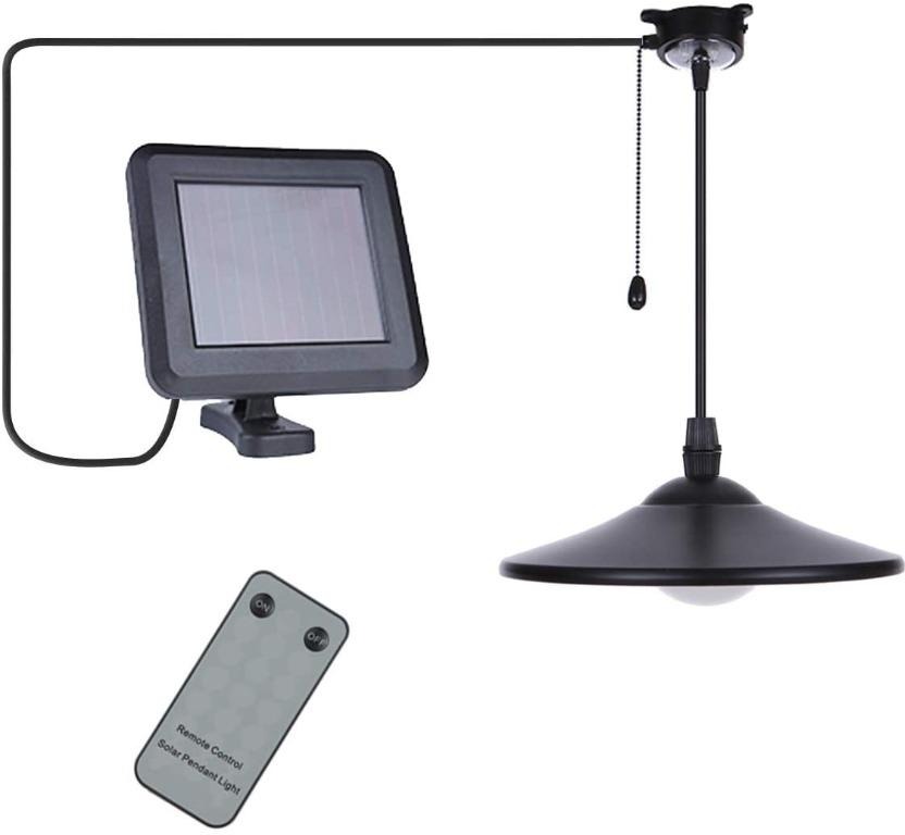 [E1018] Solar Shed Light with Switch and Remote Control, LTTENY LED ...