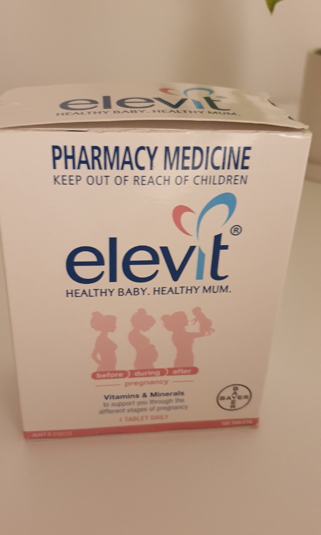 Elevit Prenatal Vitamins, Health & Nutrition, Medical Supplies & Tools