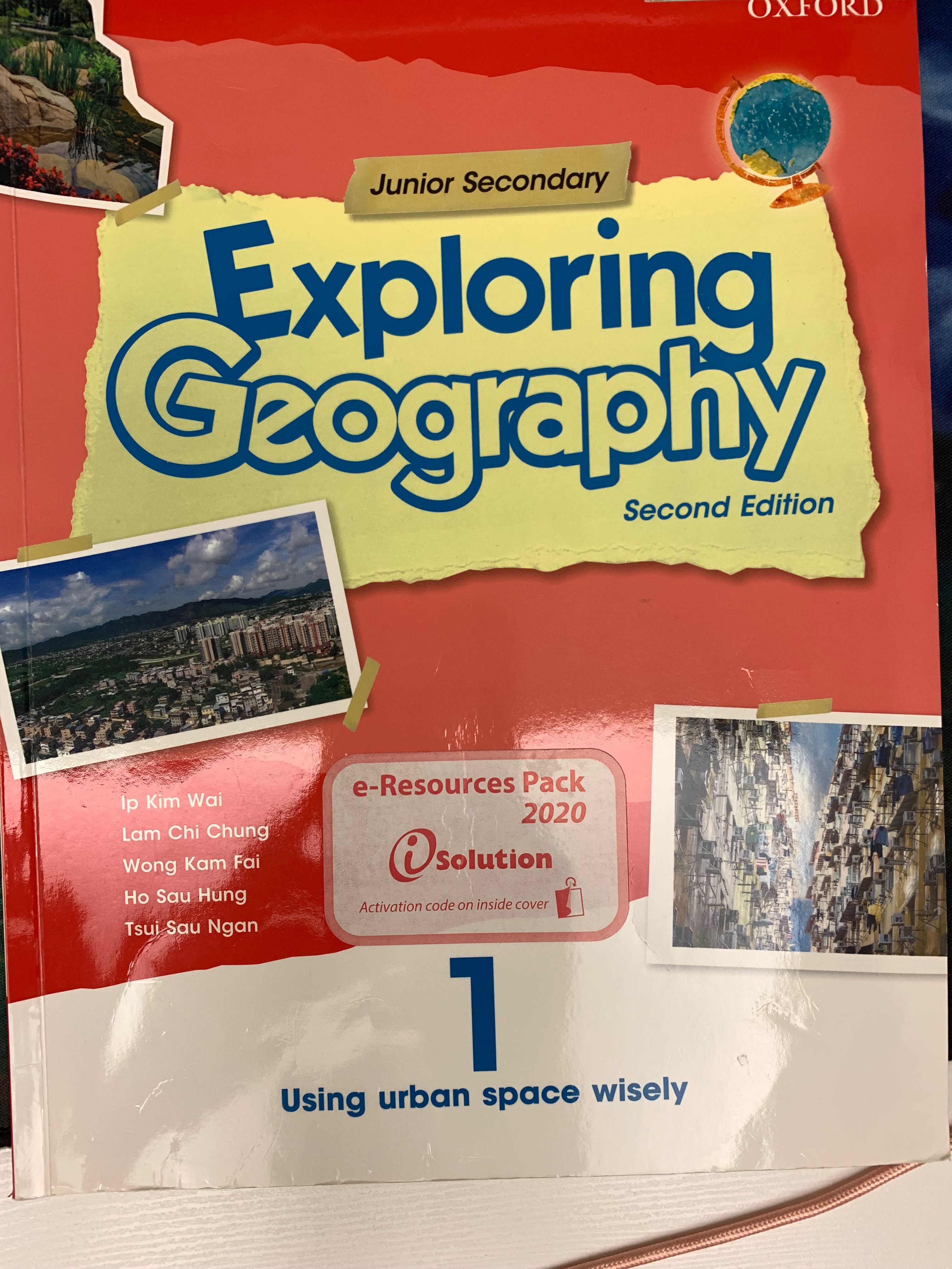Exploring Geography book 1 book 2, 興趣及遊戲, 書本 & 文具, 書本及雜誌 補充練習 Carousell