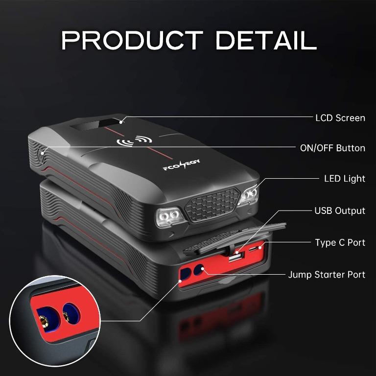Fconegy car jump starter discount