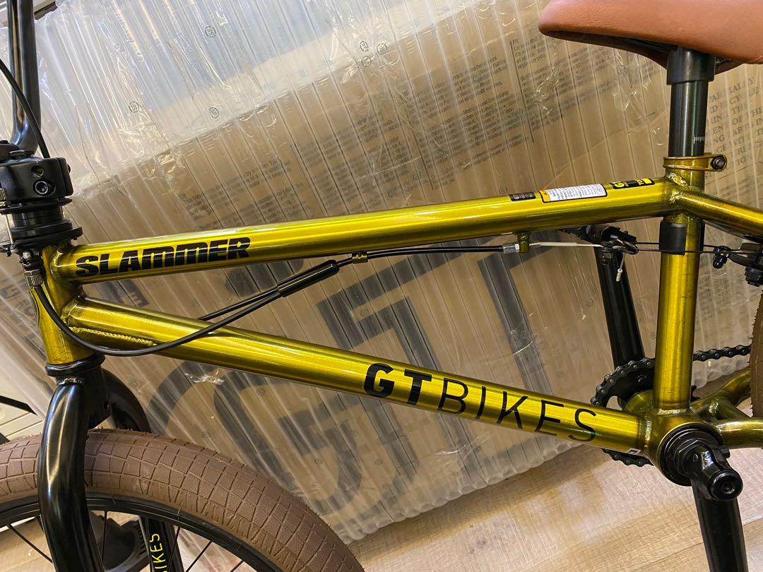 Gt slammer bmx gold 2025