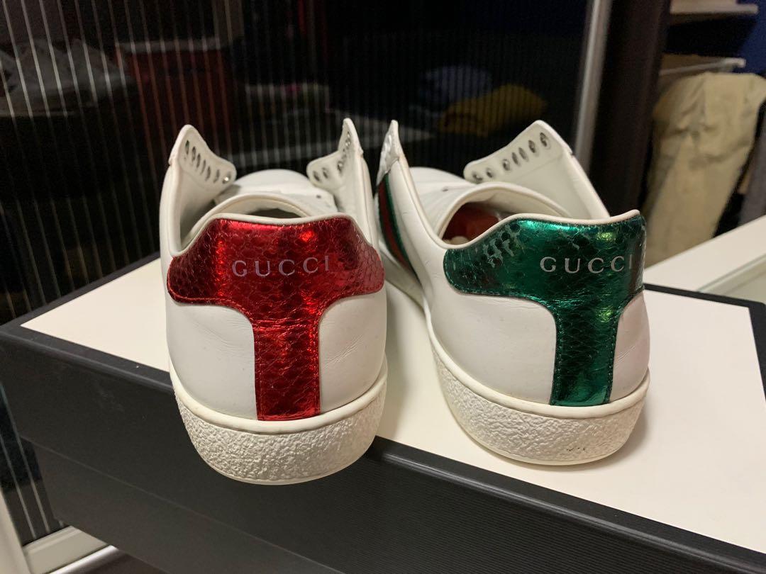 LetGoNow Gucci Ace Sneakers Snake