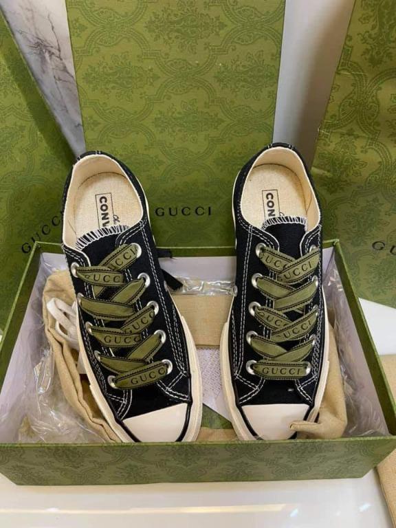 gucci converse black