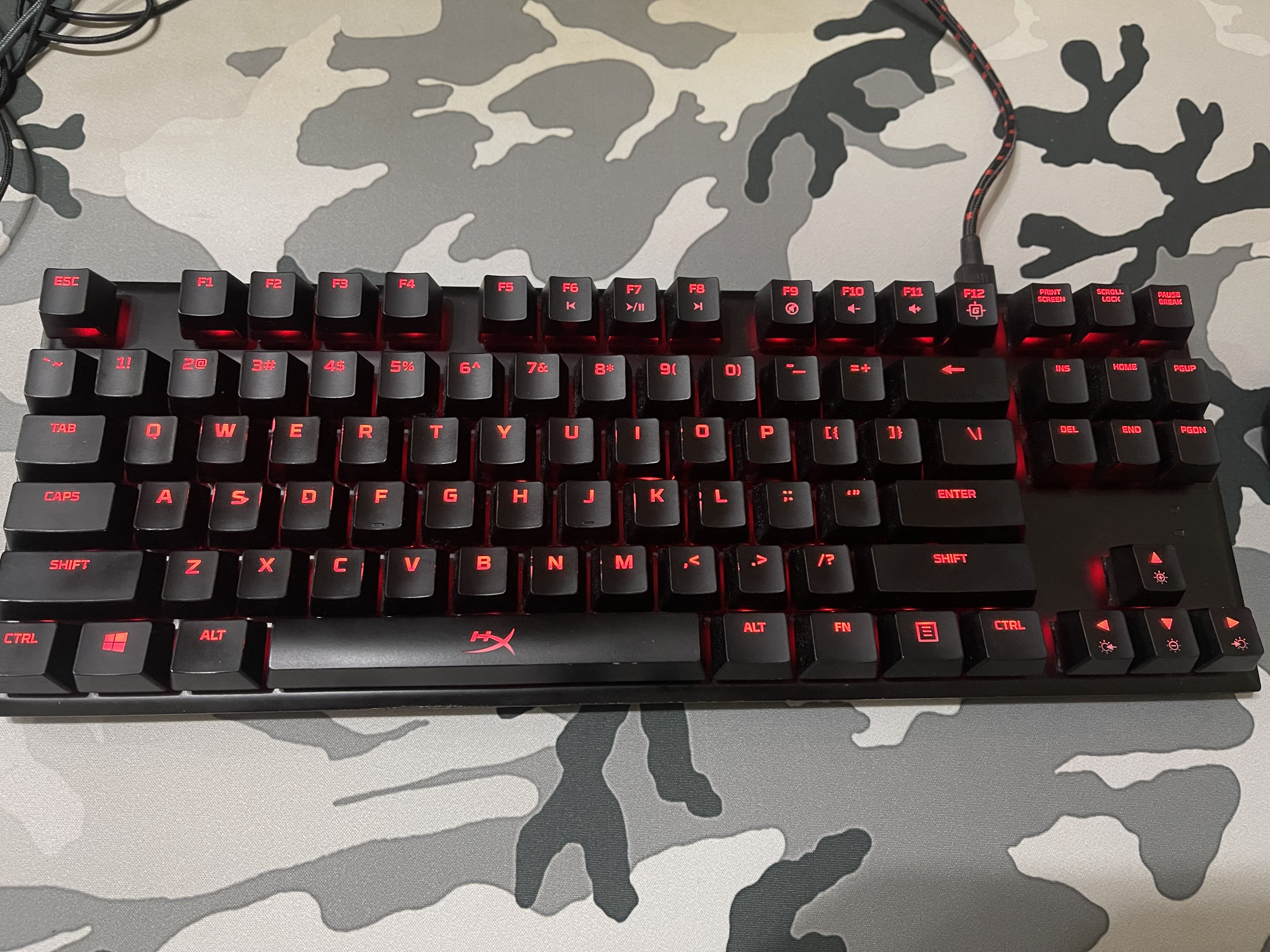 Hyperx alloy fps cherry mx top