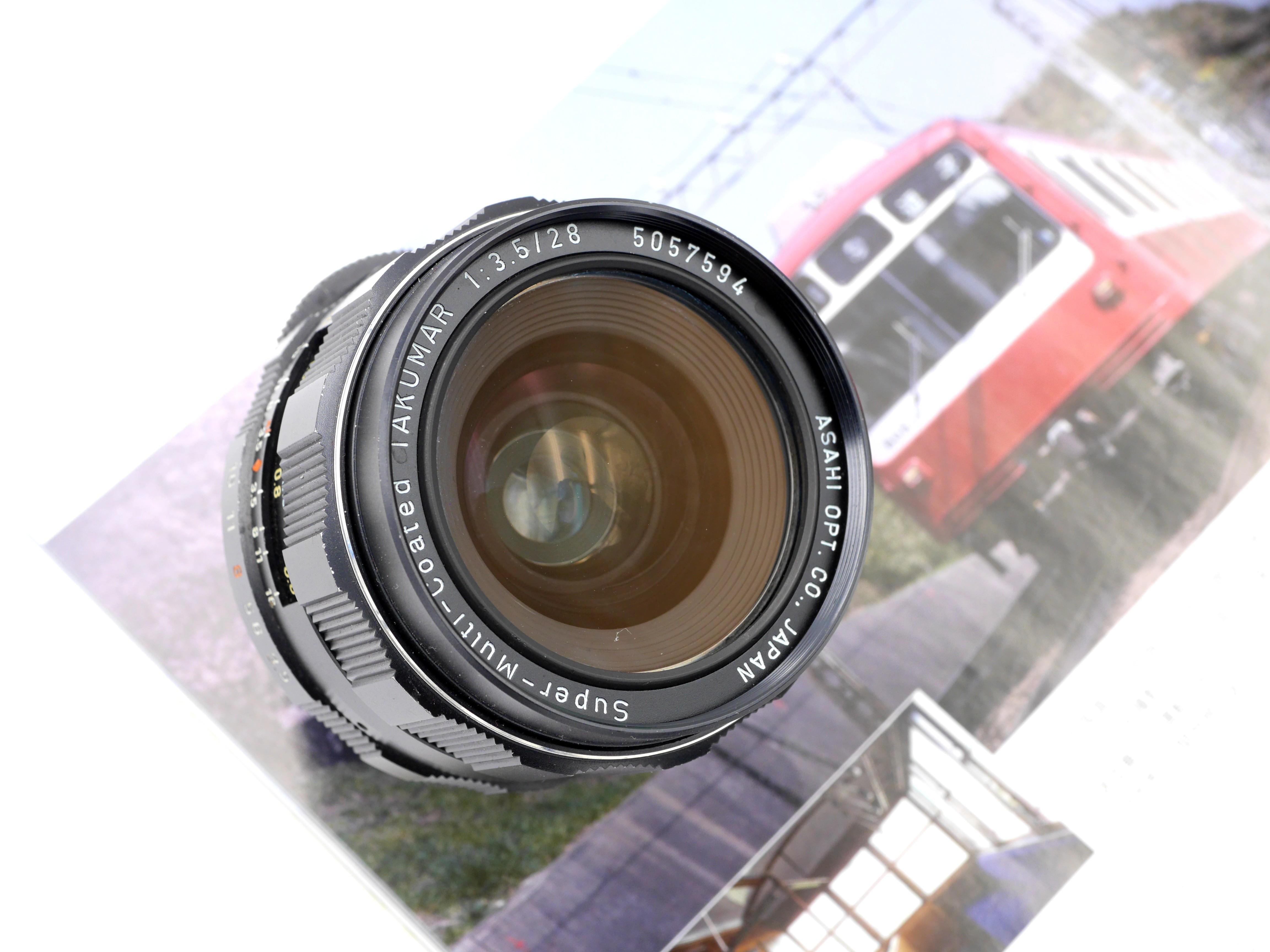 Super ストア Takumar 28mm F3.5 Canon EFアダプターセット SMC