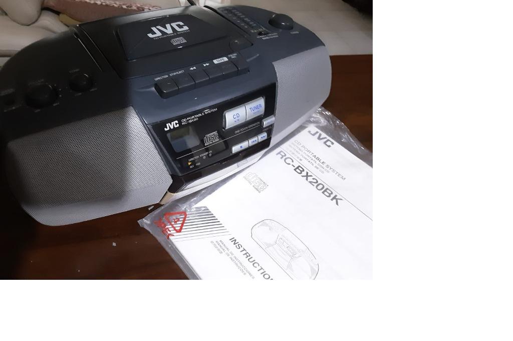 JVC portable radio CD cassette recorder, Audio, Portable Music Players