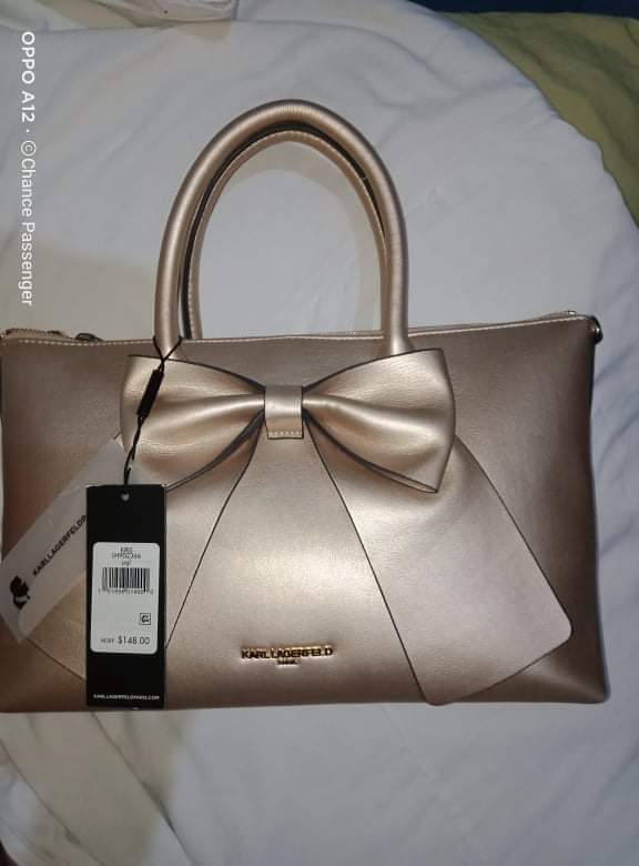 Must go Karl Lagerfeld Paris Kris Bow Satchel