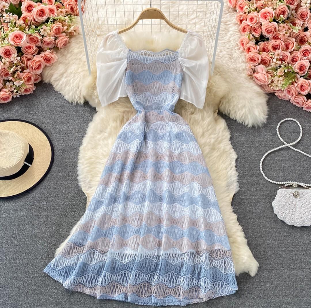 RUSH SALE!! Korean pastel dress, Women's Fashion, Dresses & Sets ...