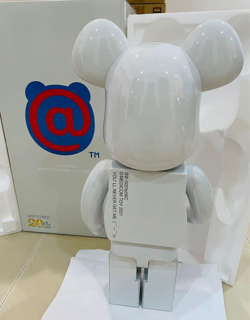 LIMITED 20th Anniversary】BE@RBRICK 20th Anniv. 1st MODEL WHITE 