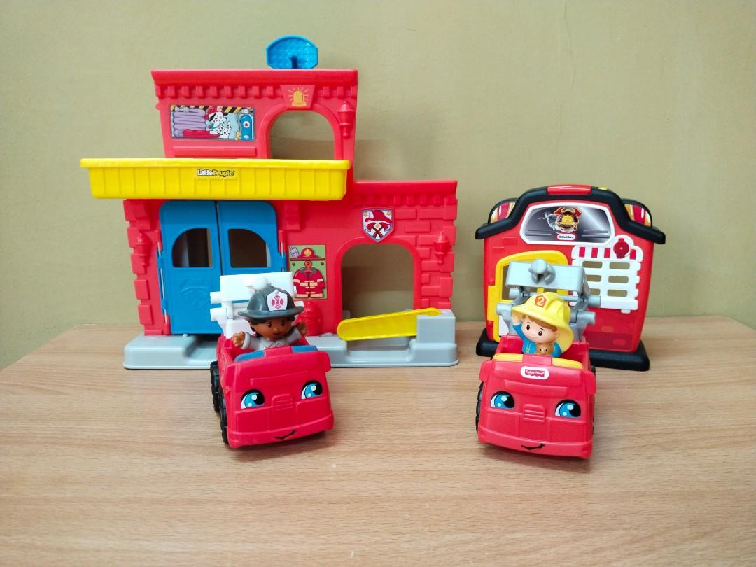 Little people hotsell fire station