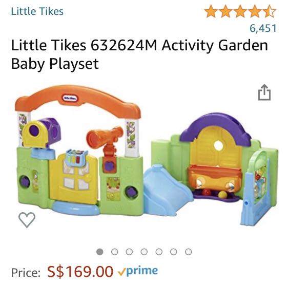 Little Tikes Activity Garden Baby Playset Babies Kids Infant