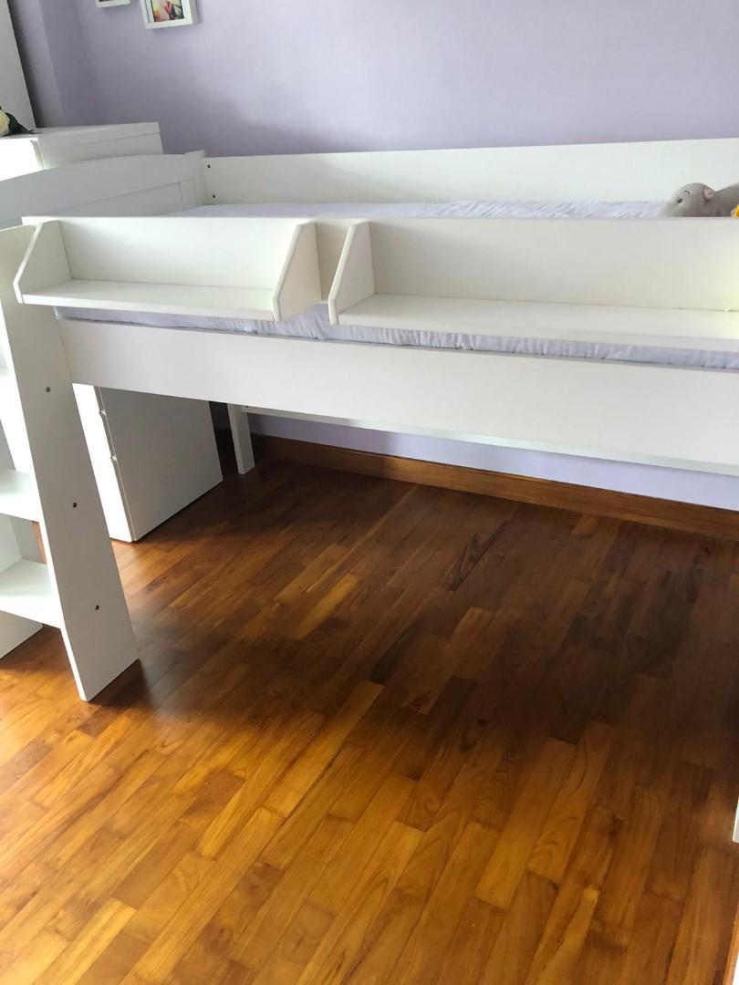 Loft Bed (Harvey Norman), Furniture & Home Living, Furniture, Bed Frames & Mattresses on Carousell