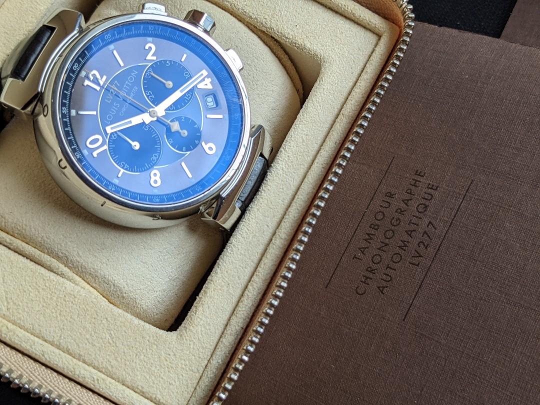 Sold at Auction: Louis Vuitton, Louis Vuitton Tambour Chronograph LV277  Watch