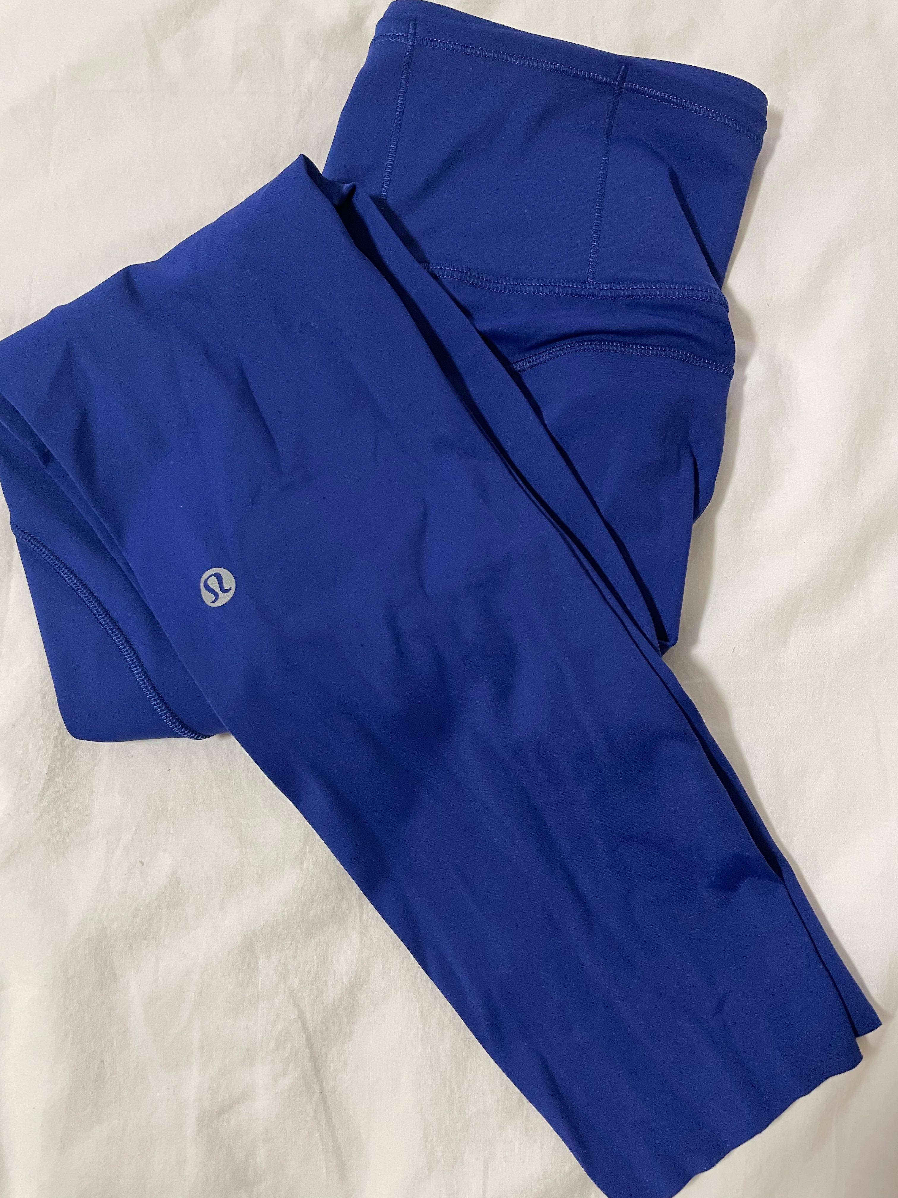 Lululemon Fast and Free Tights 25” Larkspur Size 6