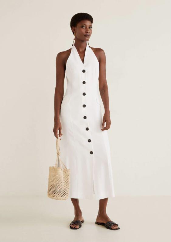 Mango white dress Women s Fashion Dresses Sets Dresses on