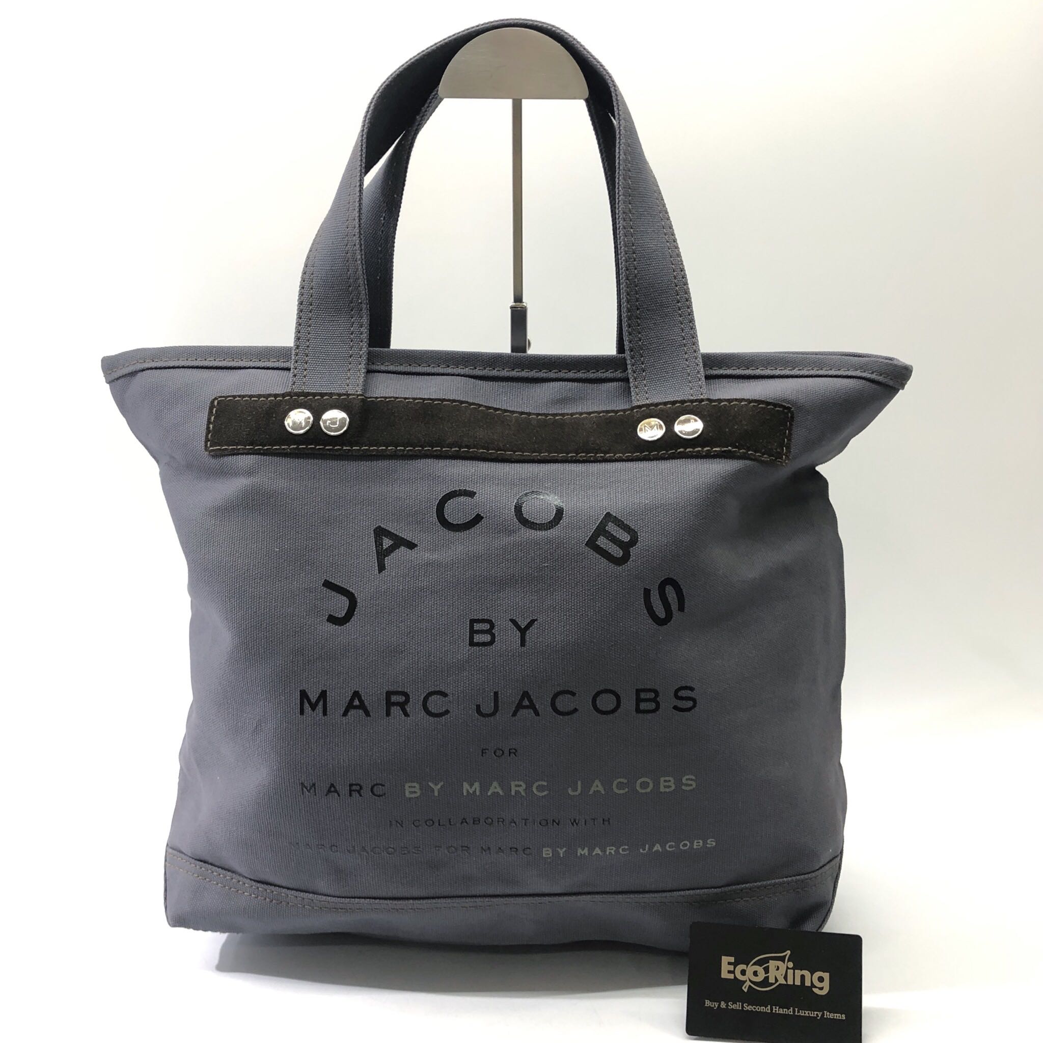 MARC BY MARC JACOBS CANVAS TOTE BAG 217013221 Women s Fashion
