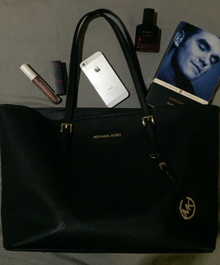 michael kors travel tote bag