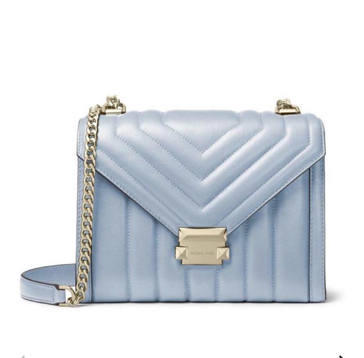 Michael kors whitney pale hot sale blue