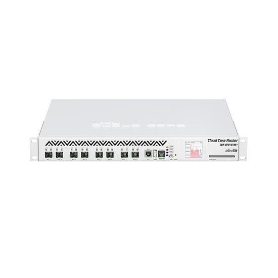 Mikrotik Cloud Core Router 1072 1G 8S+ (Category: Computer Parts) located in Quezon City. Submitted by ann_xbs (Listing ID 1100249185, Image 2). Description: Specifications Details Product code CCR1072-1G-8S+ Architecture TILE CPU TLR4-07280DG-10CE-A0a CPU core count 72 CPU nominal frequency 1 GHz Dimensions 443x315x44mm License level 6 Operating System RouterOS Size of RAM 16 GB Storage size 128 MB Storage type NAND Max Power consumption 125W Nu