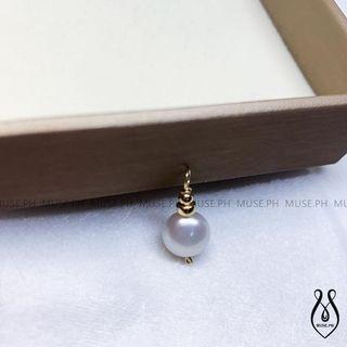 MUSE.PH HIGH QUALITY US 10K 14/20 GOLD FRESH WATER PEARL PENDANTS