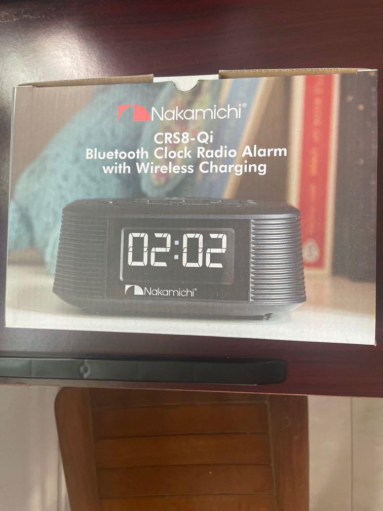 Nakamichi CRS8Qi Bluetooth Clock Radio Alarm*gift*, Audio, Soundbars, Speakers & Amplifiers on