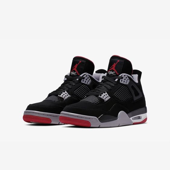 Nike Air Jordan 4 Retro OG Breds, Men's Fashion, Footwear, Sneakers on ...