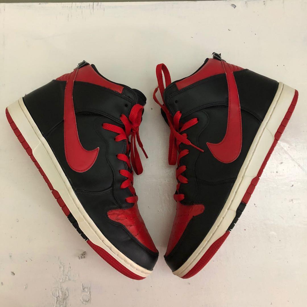 nike dunks high wedge