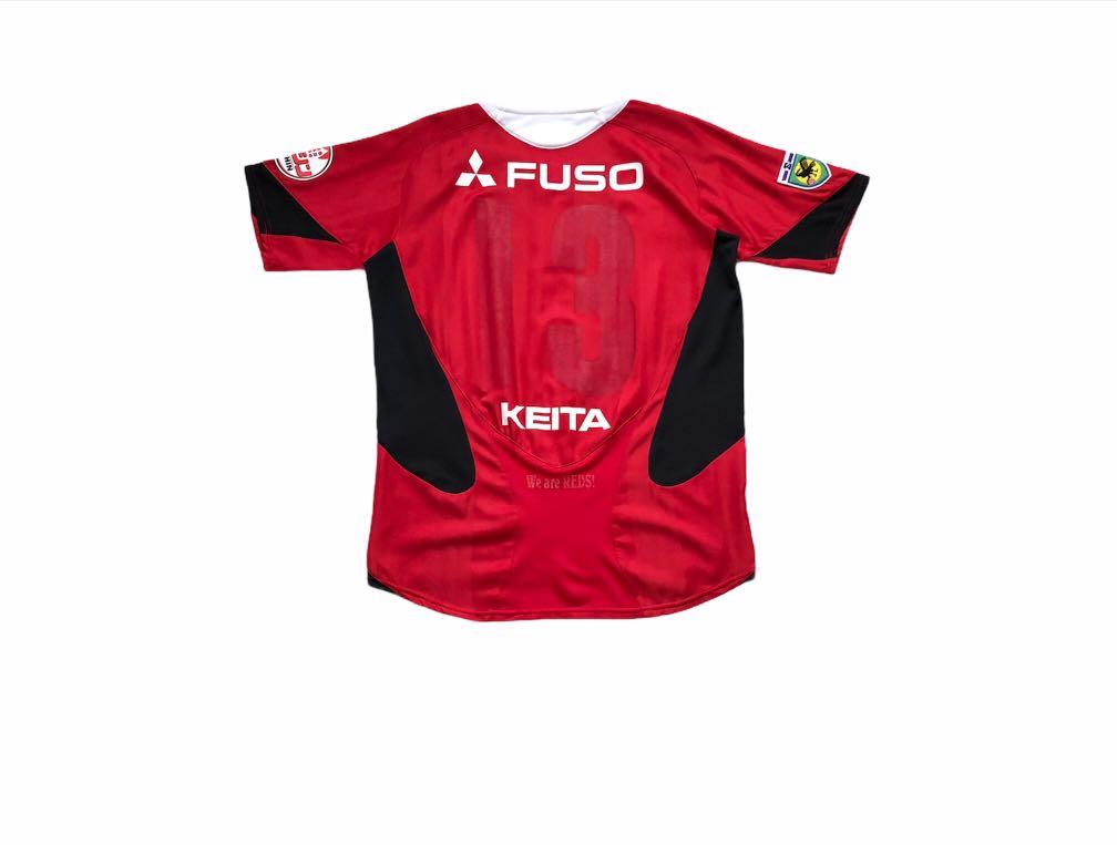 Nike Urawa Red Diamonds 2005/06 j.league Jersey, Men's Fashion