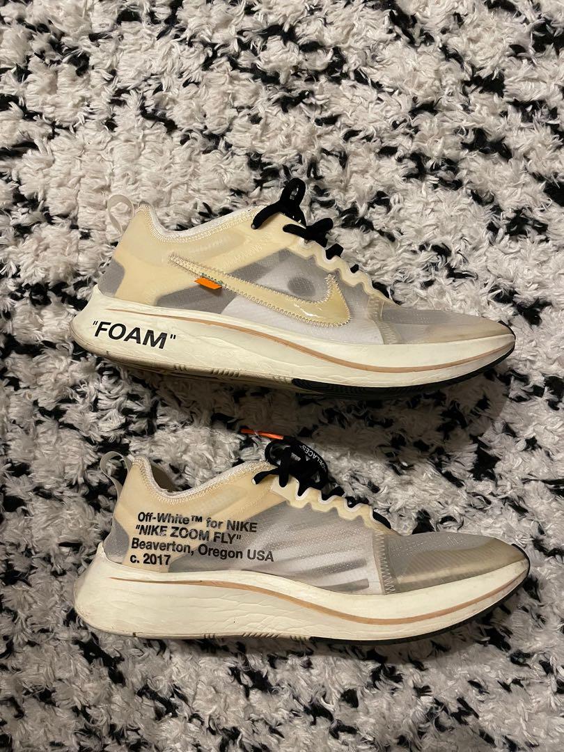 Nike x Off White Zoom Fly SP The Ten US11.5
