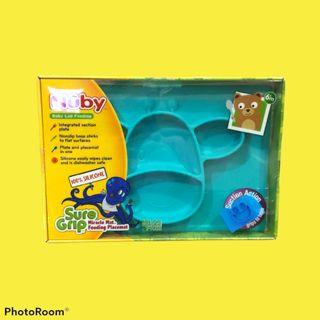 Nuby sure grip feeding mat LARGE
