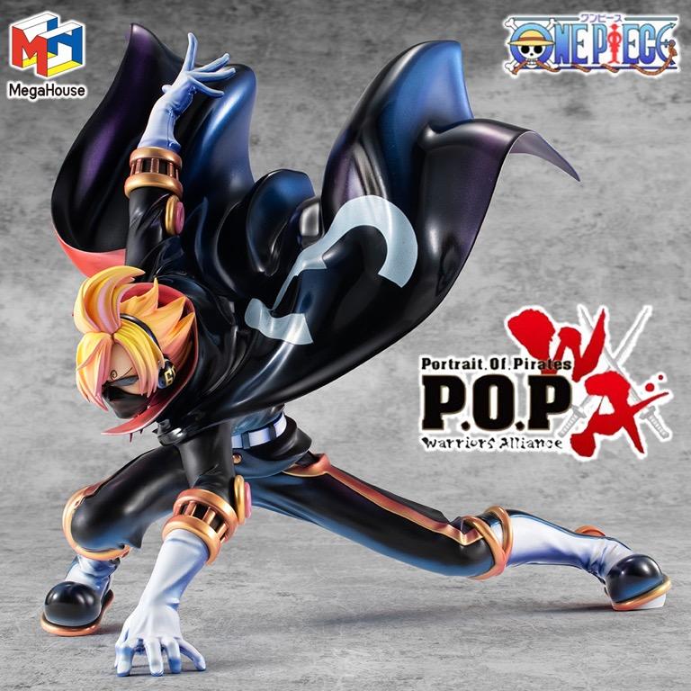 One Piece Megahouse P O P Portrait Of Pirates Warriors Alliance Germa 66 Stealth Black Osoba Mask Vinsmoke Sanji Hobbies Toys Toys Games On Carousell