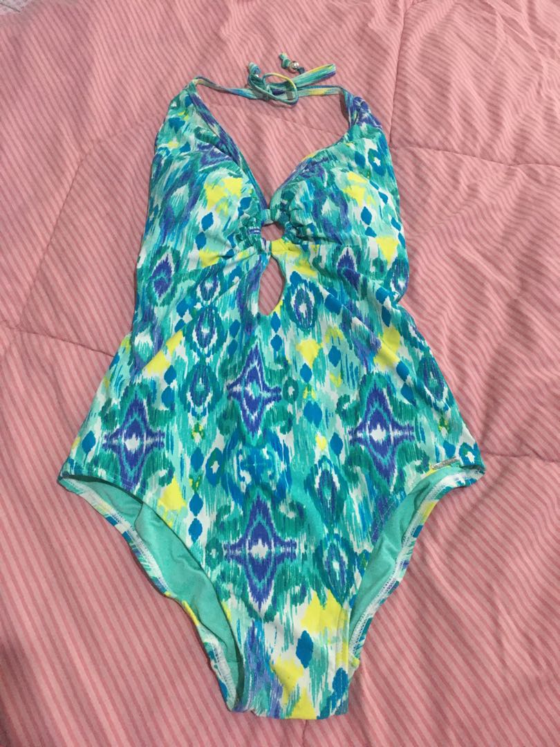 One Piece Green Bikini, Women's Fashion, Swimwear, Bikinis & Swimsuits