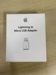 Original Apple Lightning to Micro USB Adapter