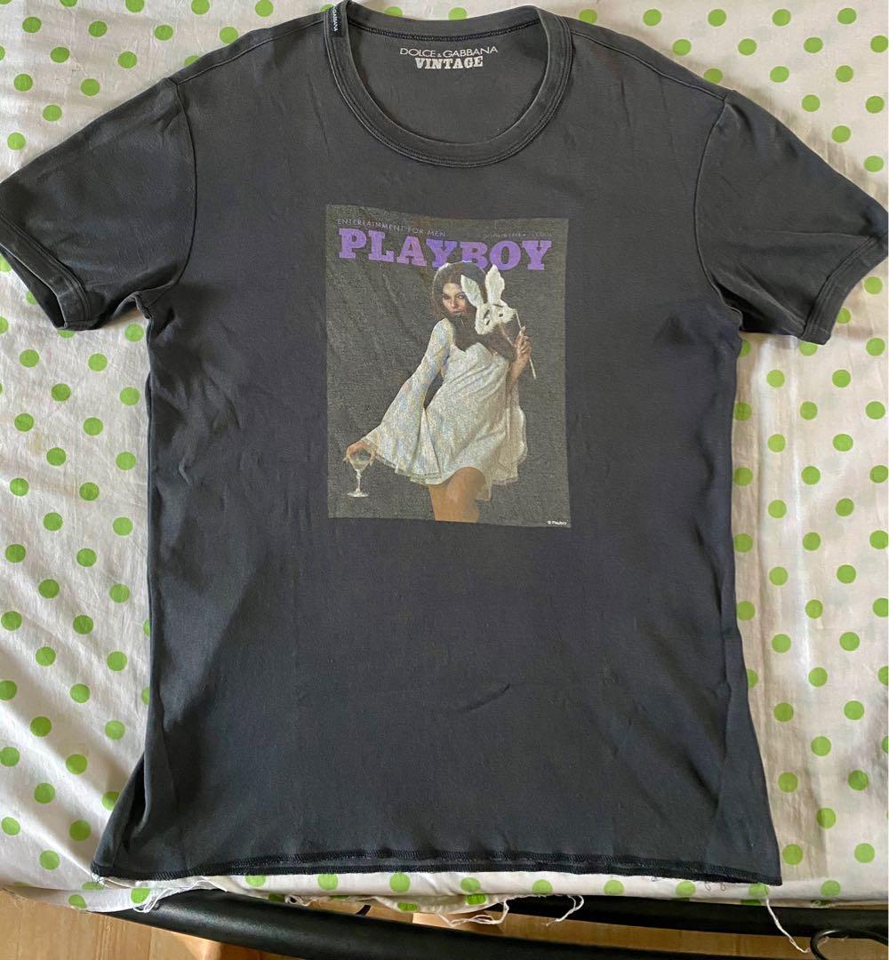 Dolce gabbana on sale playboy t shirt