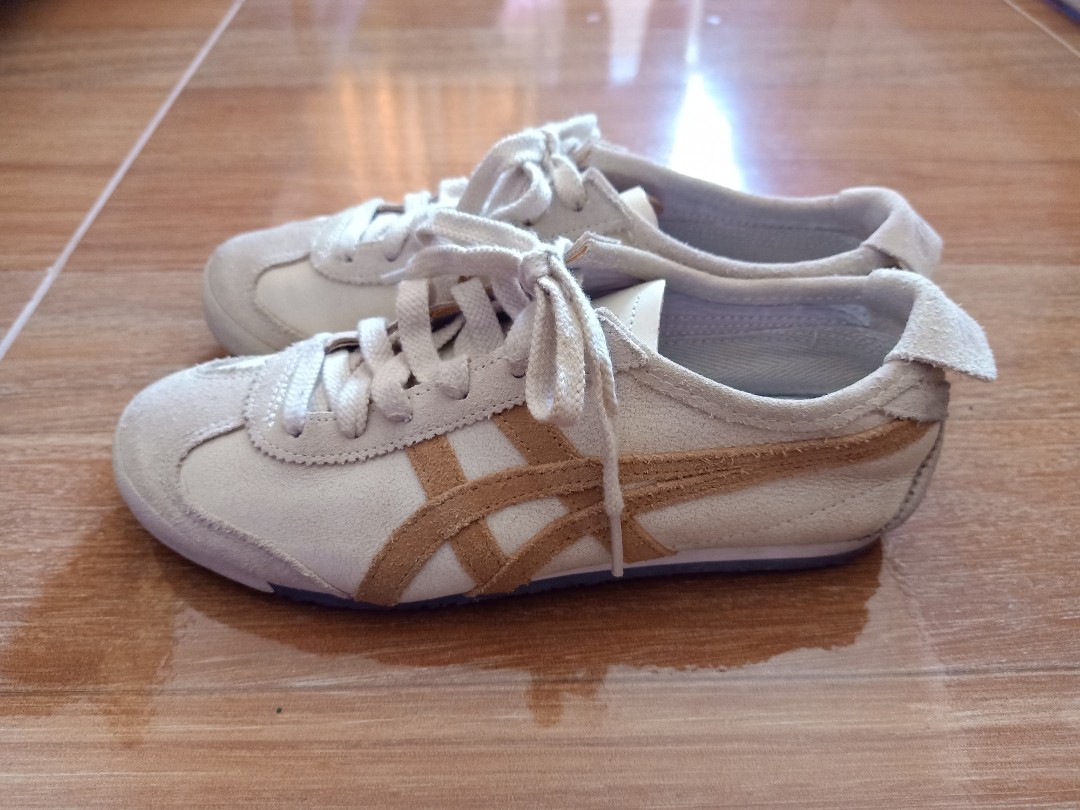 Original onitsuka tiger leather brown 
