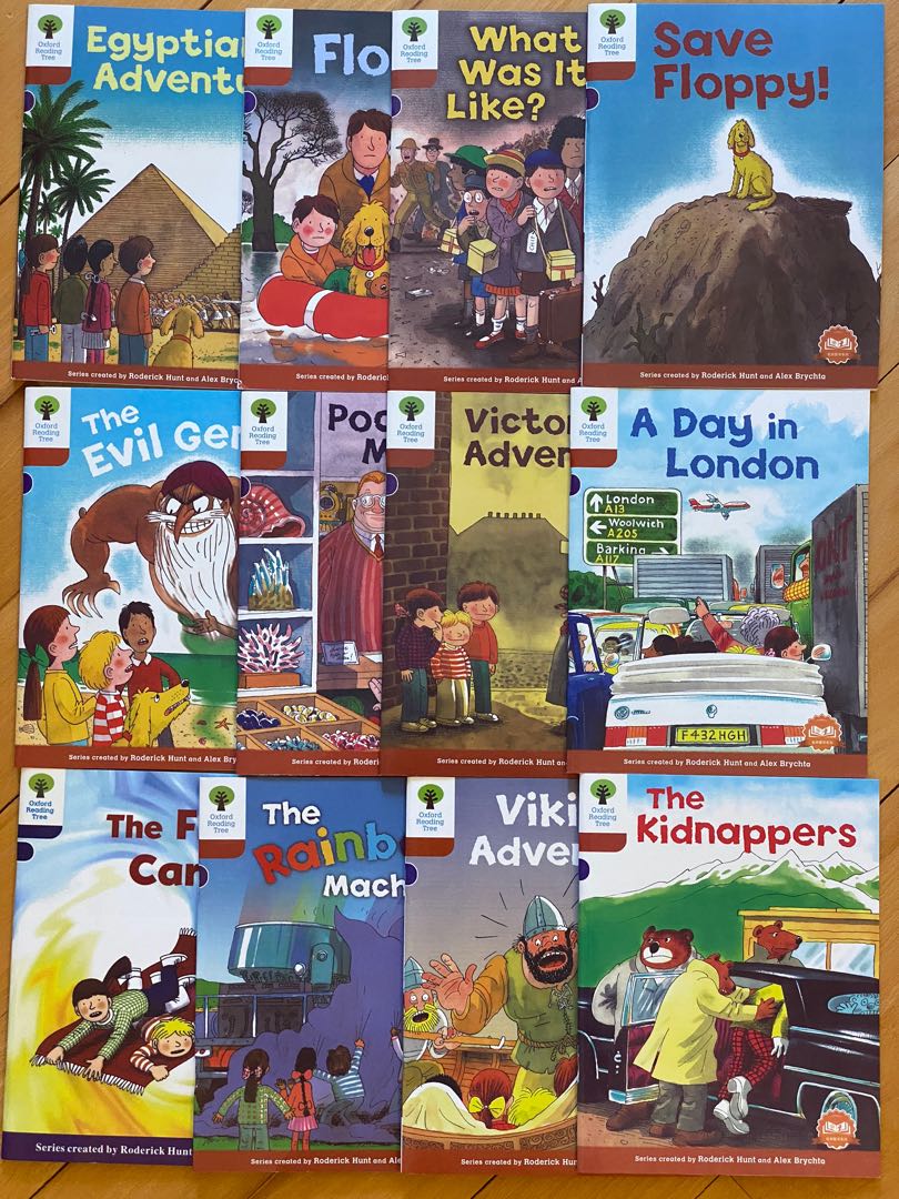 Oxford Reading Tree Level 8, 興趣及遊戲, 書本 & 文具, 小說 & 故事書 Carousell