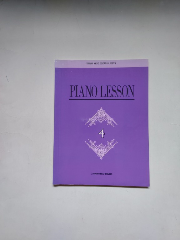 PIANO LESSON 4, Hobbies & Toys, Music & Media, Music Scores on Carousell