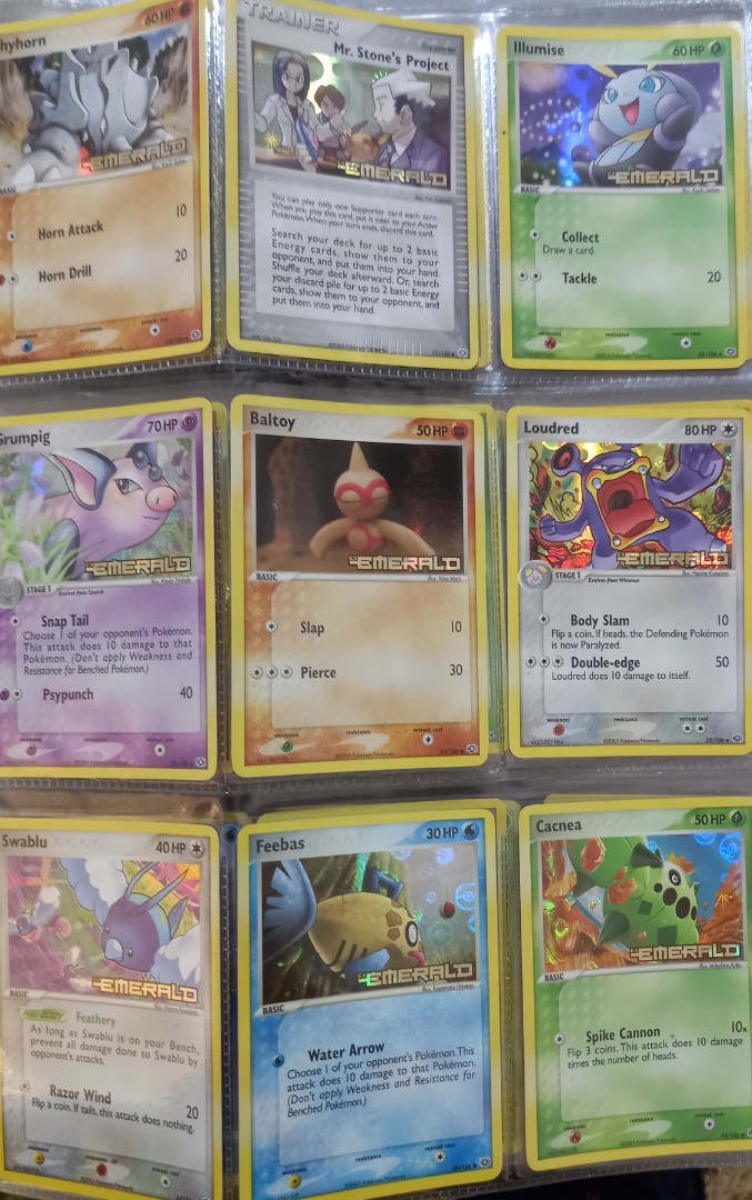 Pokemon TCG ex series Stamped Reverse Holo lot, Hobbies & Toys